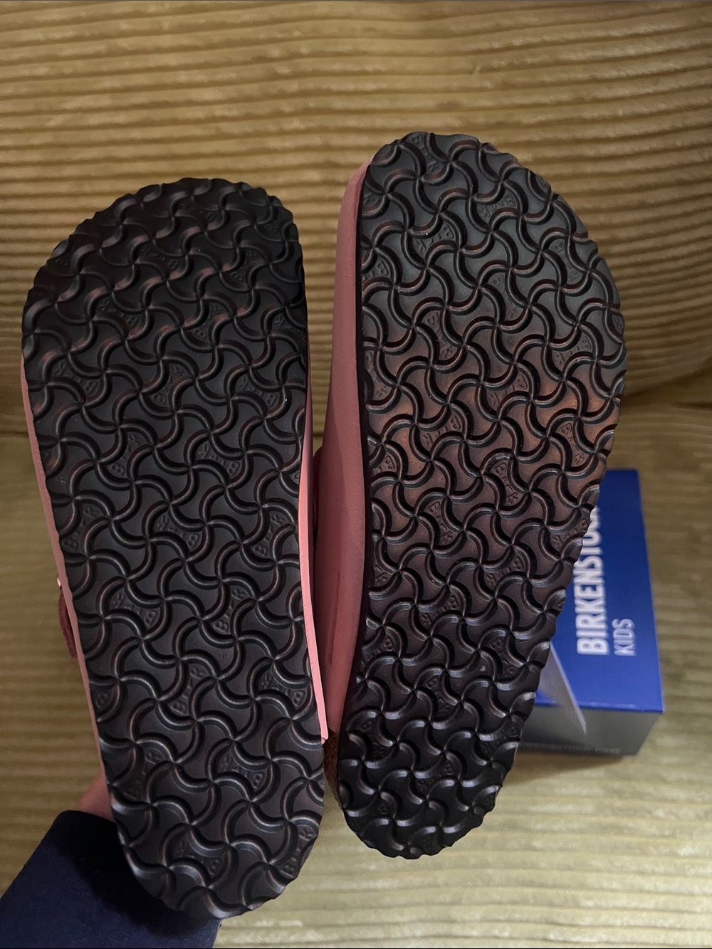 Birkenstock Girls Pink Boston Clogs Soft Leather Slip-On US size 3 narrow fit - Picture 3 of 5